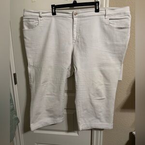 White Denim capris